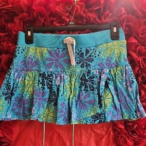Colorful Patterned Women's Skirt